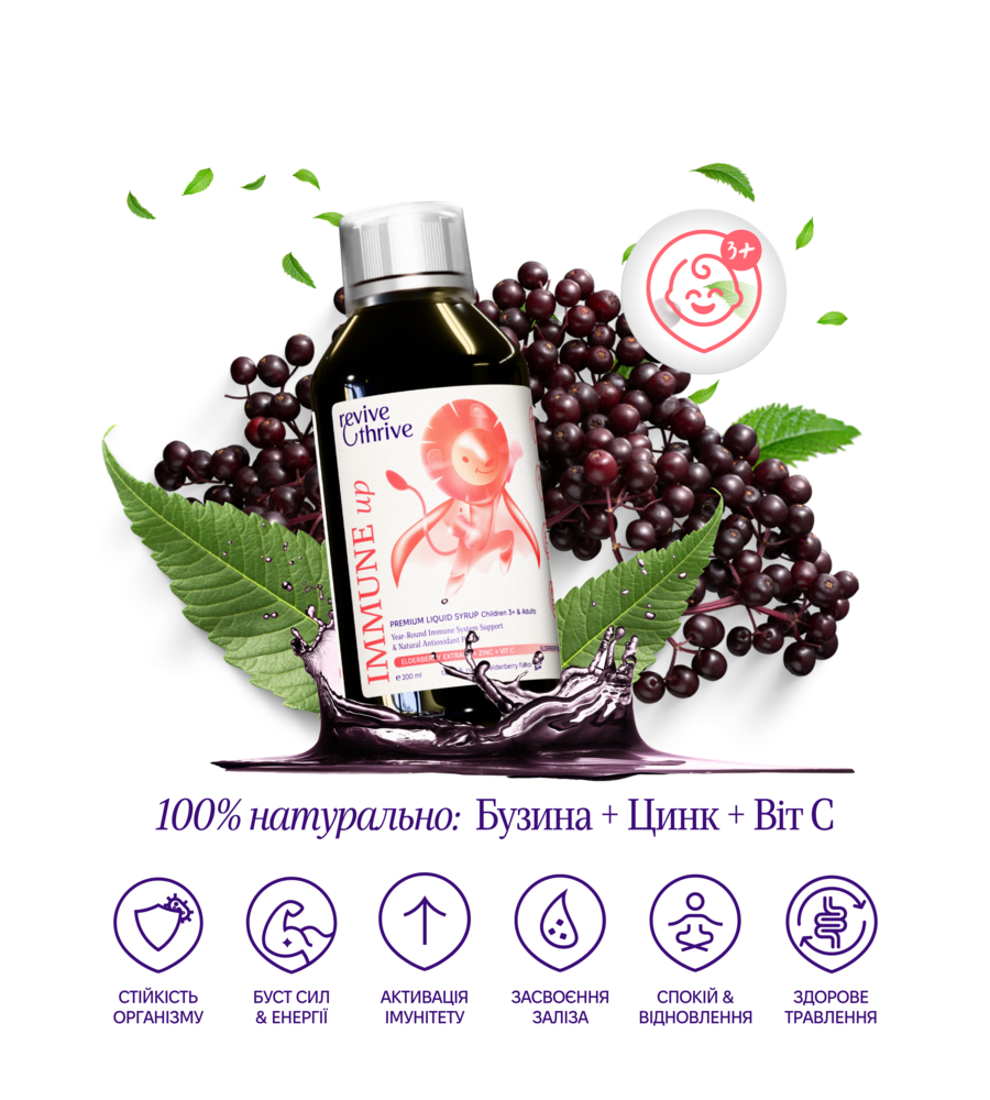 Сироп Чорної Бузини IMMUNE up 